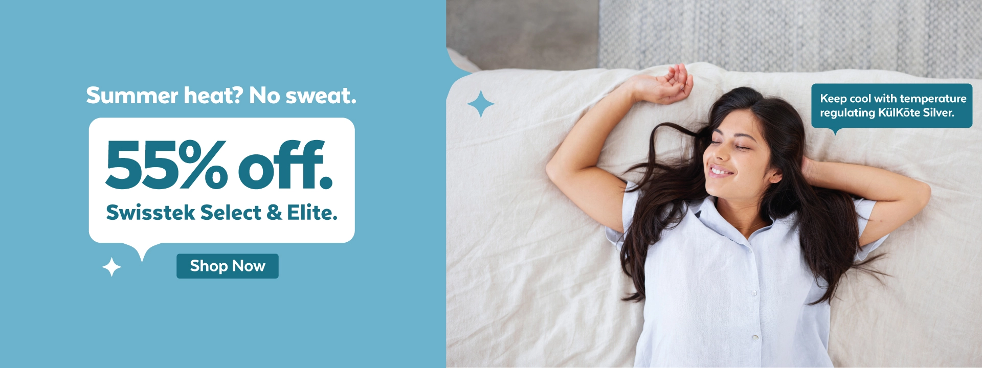 Beds R Us Summer Sale banner